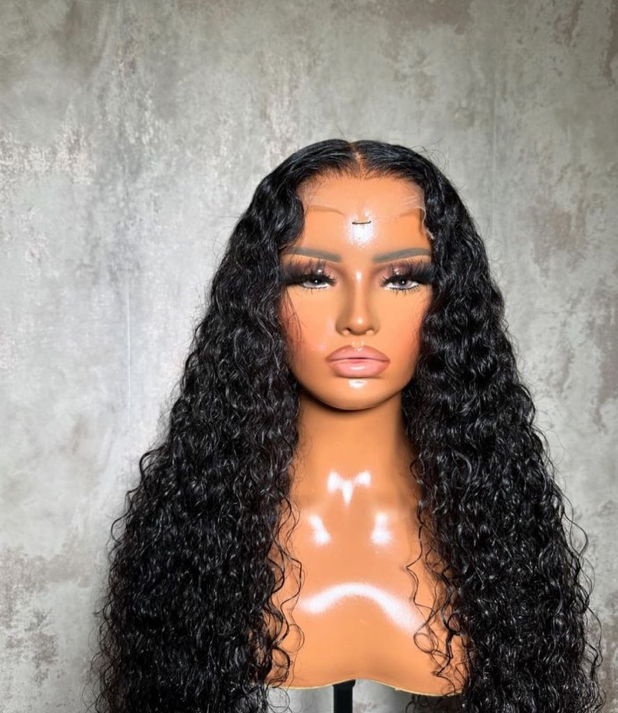 Human Hair Water Wave Frontal
