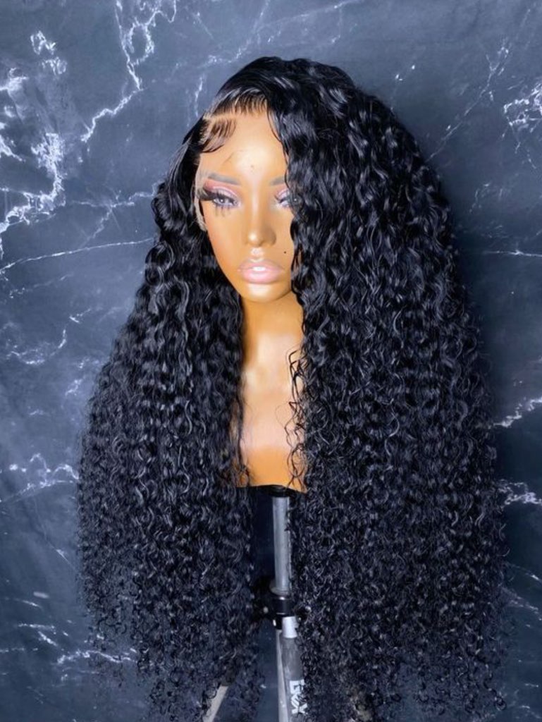 Human Hair Water Wave Frontal