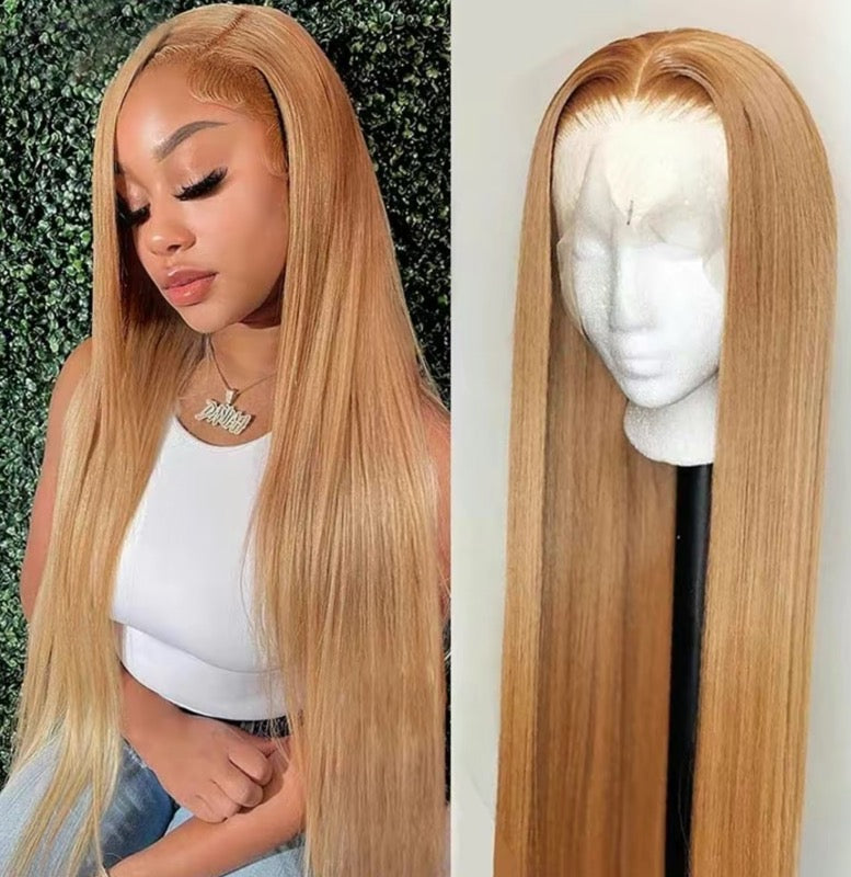 Human Hair Honey Blonde Frontal