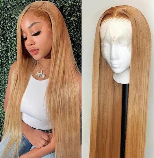 Human Hair Honey Blonde Frontal